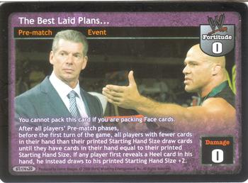 The Best Laid Plans…